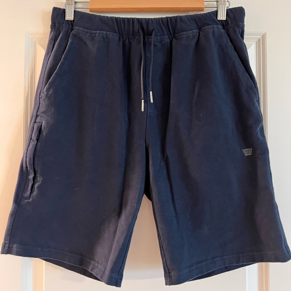 Mack Weldon Dark Blue Athletic Shorts
